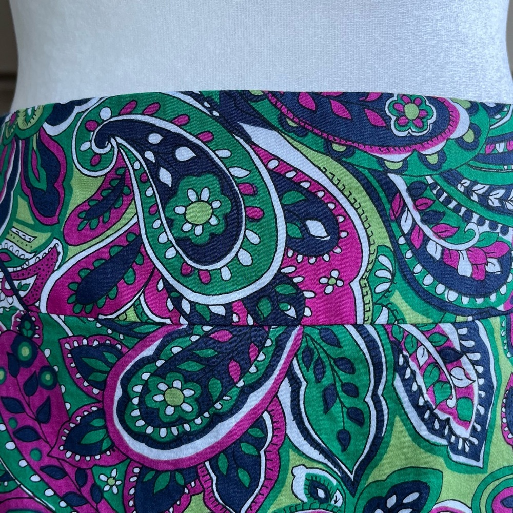 •Talbots• Paisley Design Pencil Skirt - Size 6P - Picture 3 of 8